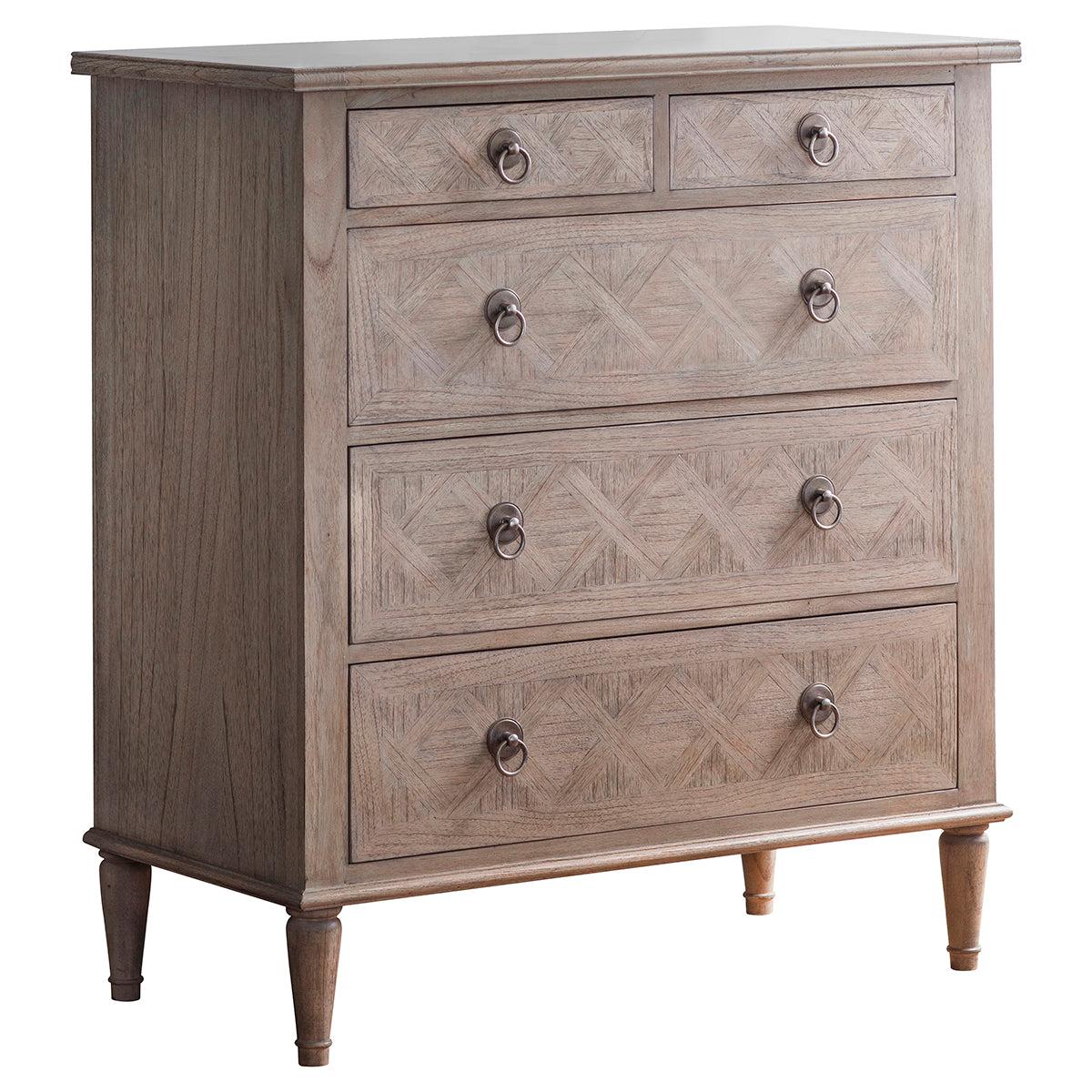 Mustique Mindy Ash 5 Drawer Chest – image 2