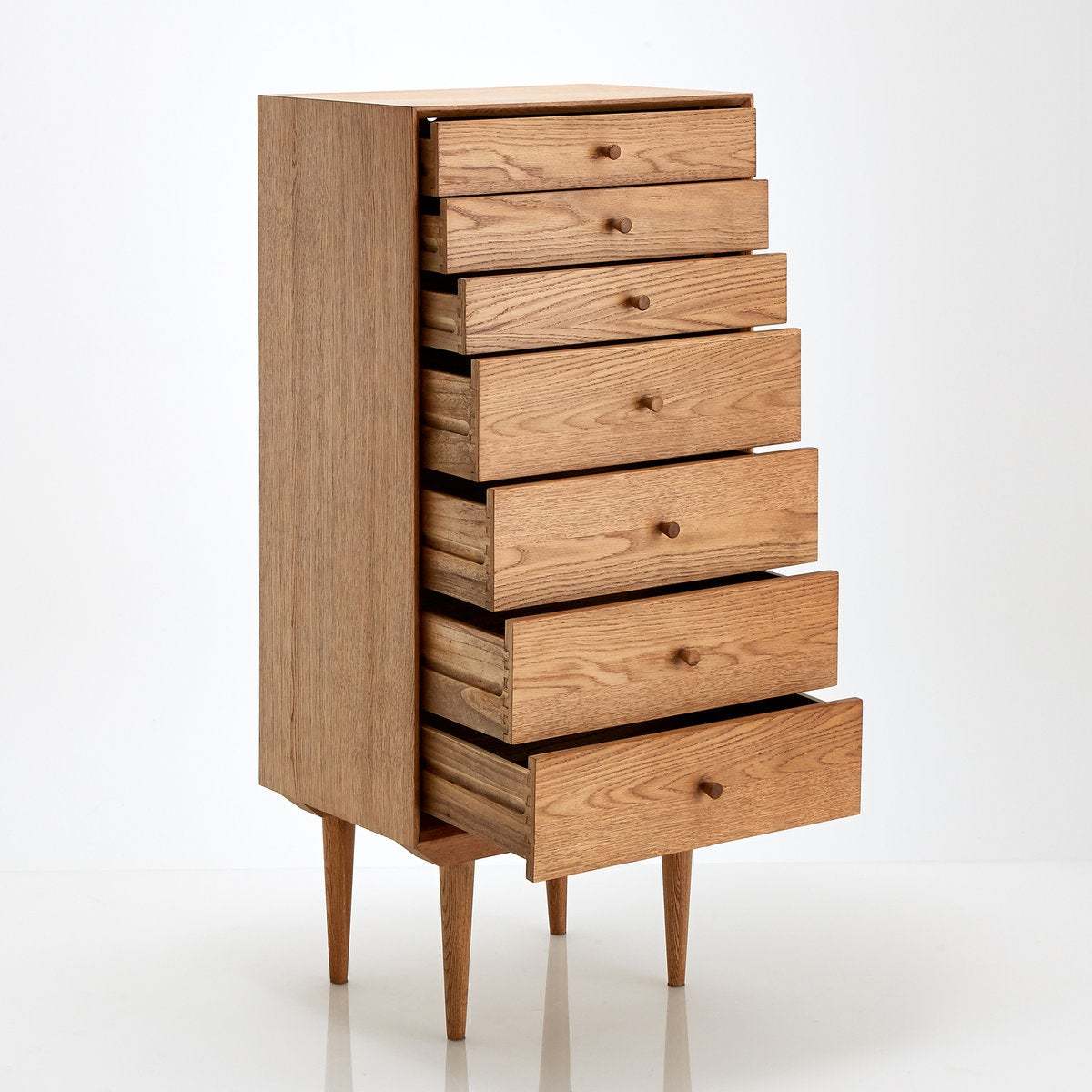 QUILDA Oak 7 Drawer Chest – image 2