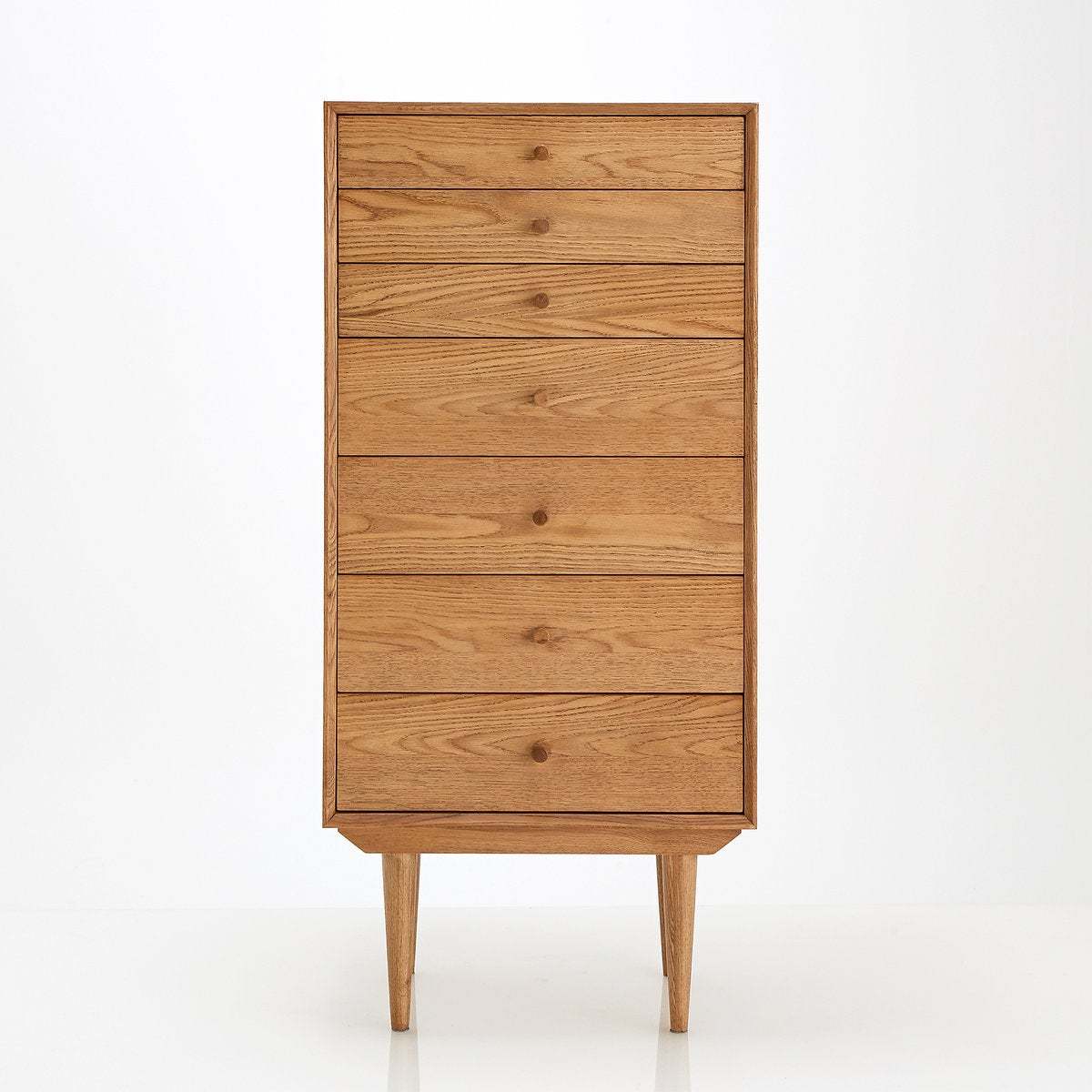 QUILDA Oak 7 Drawer Chest – image 1