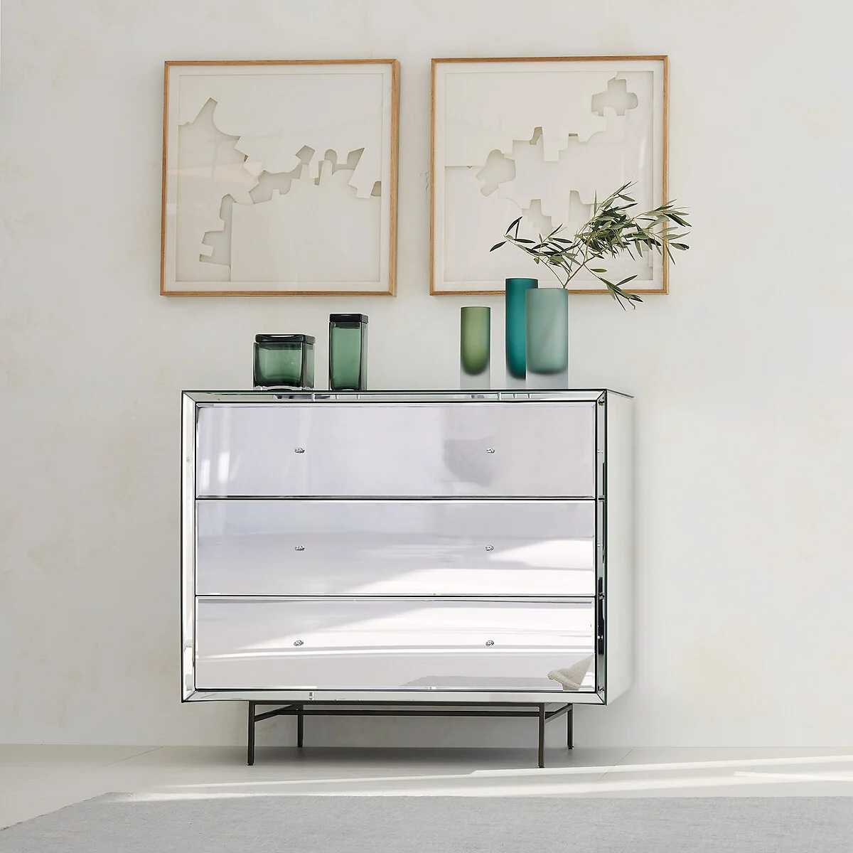 Khonsou Mirrored Chest of Drawers – image 2