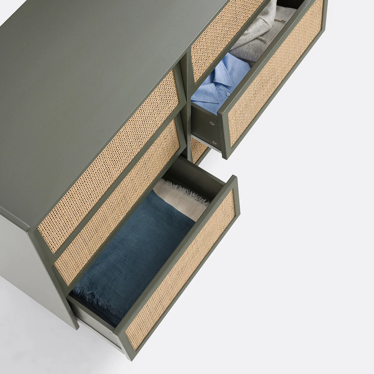 Kaya 6-Drawer Wickerwork Chest of Drawers – image 3