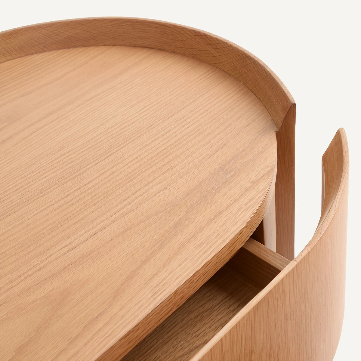 Aslen Solid Oak and Veneer 5-Drawer Chest of Drawers – image 4