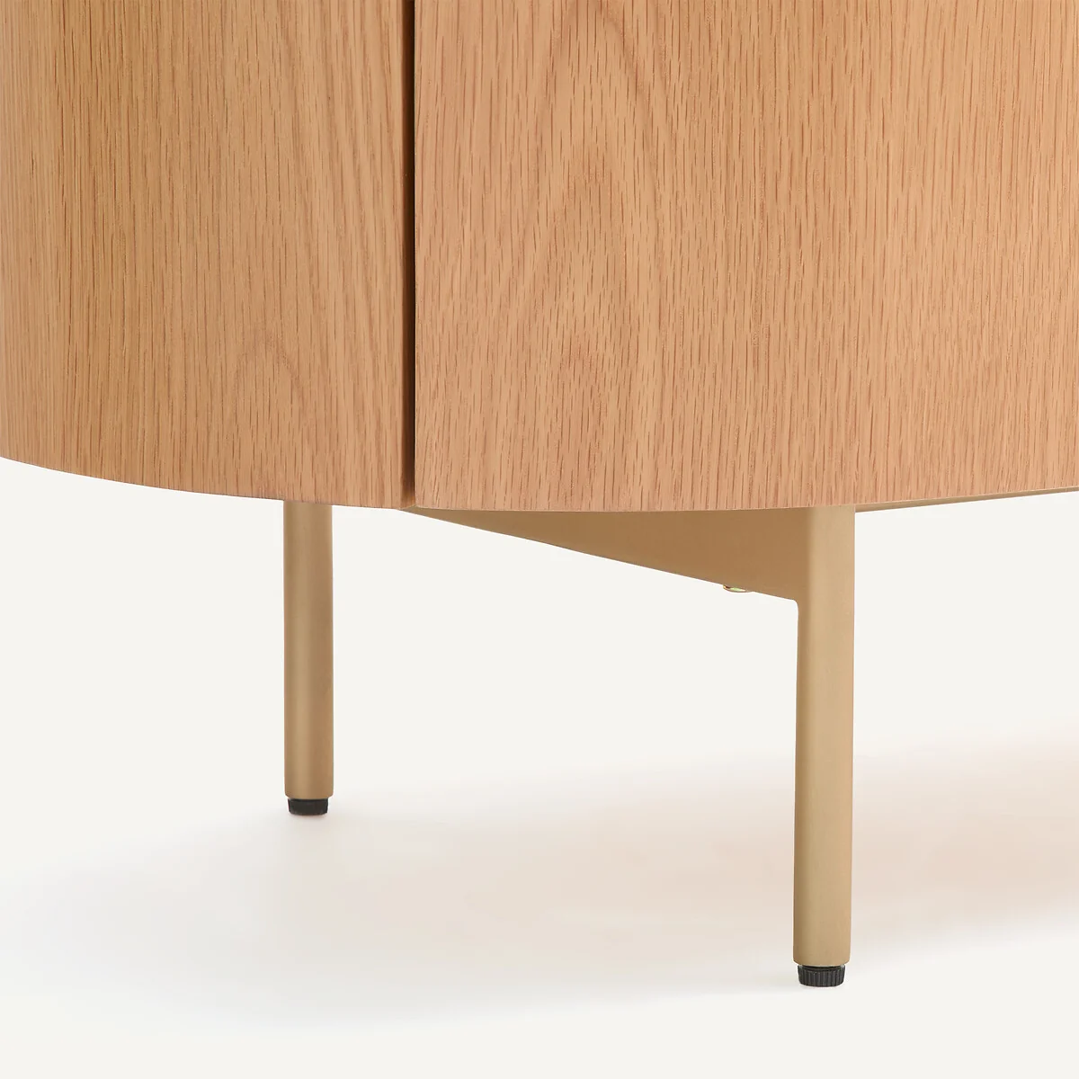 Aslen Solid Oak and Veneer 5-Drawer Chest of Drawers – image 6