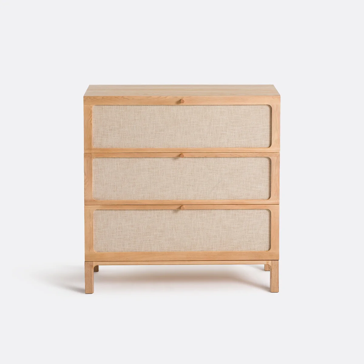 Esmara 3-Drawer Ash Veneer and Linen Chest of Drawers – image 2