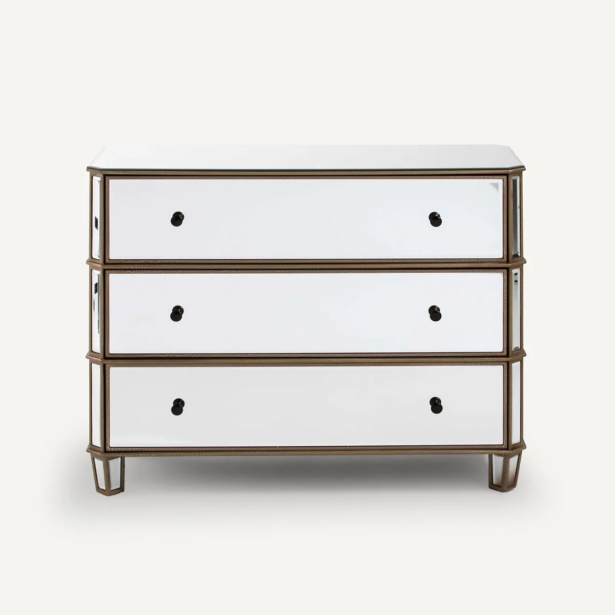Winsome Mirrored Chest of Drawers – image 2