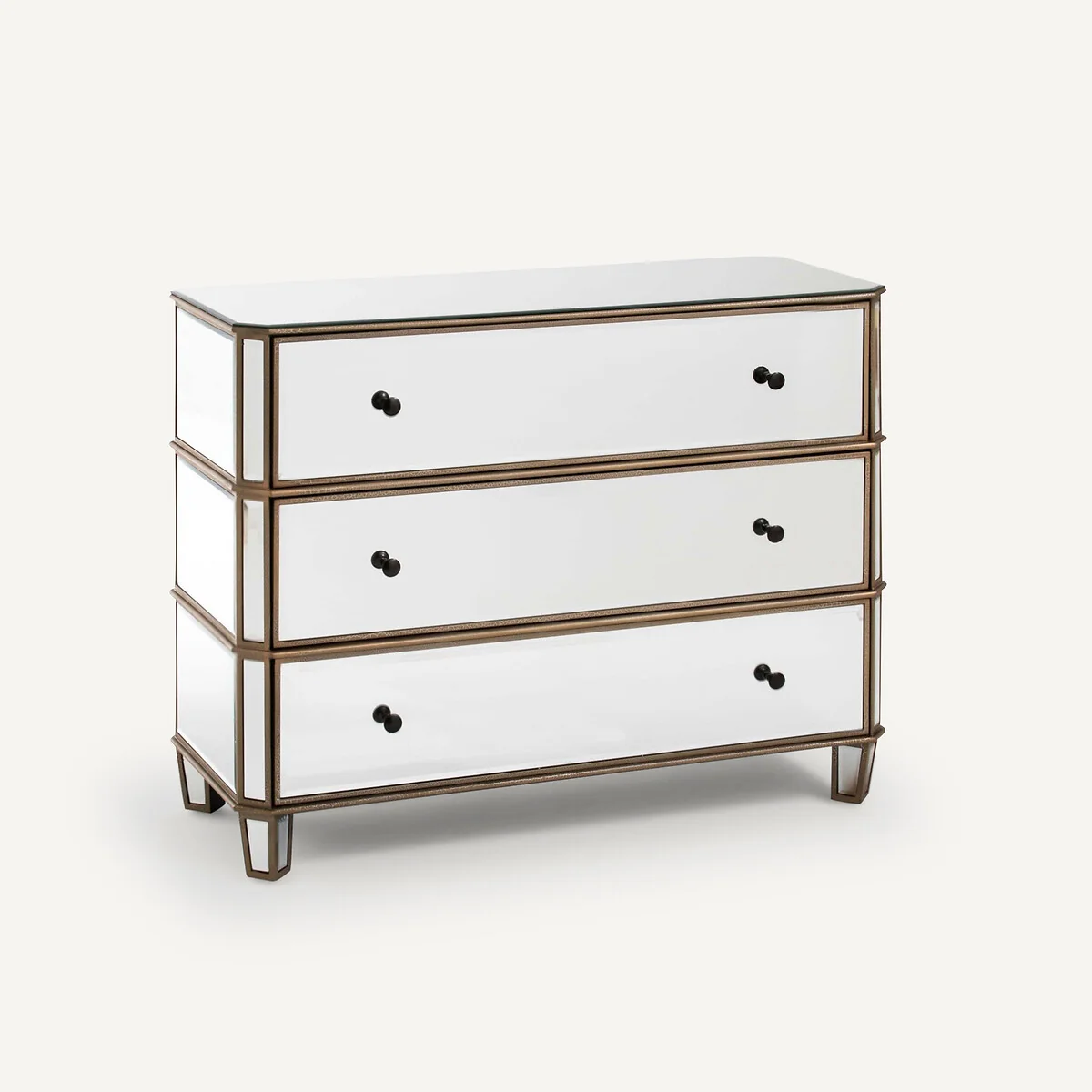 Winsome Mirrored Chest of Drawers – image 4