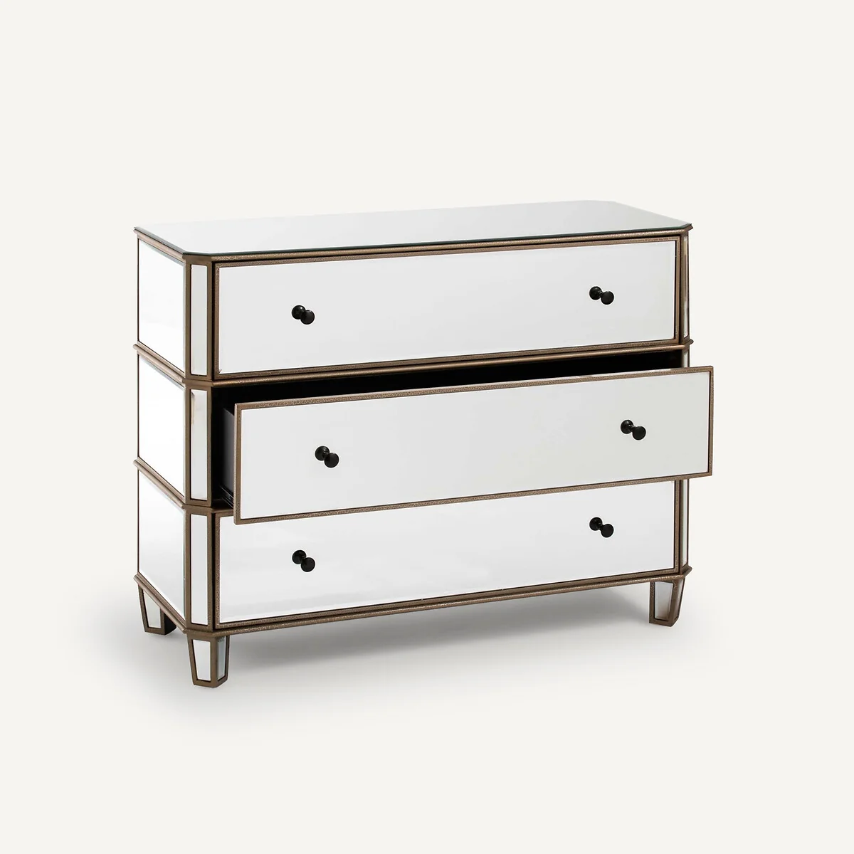 Winsome Mirrored Chest of Drawers – image 5