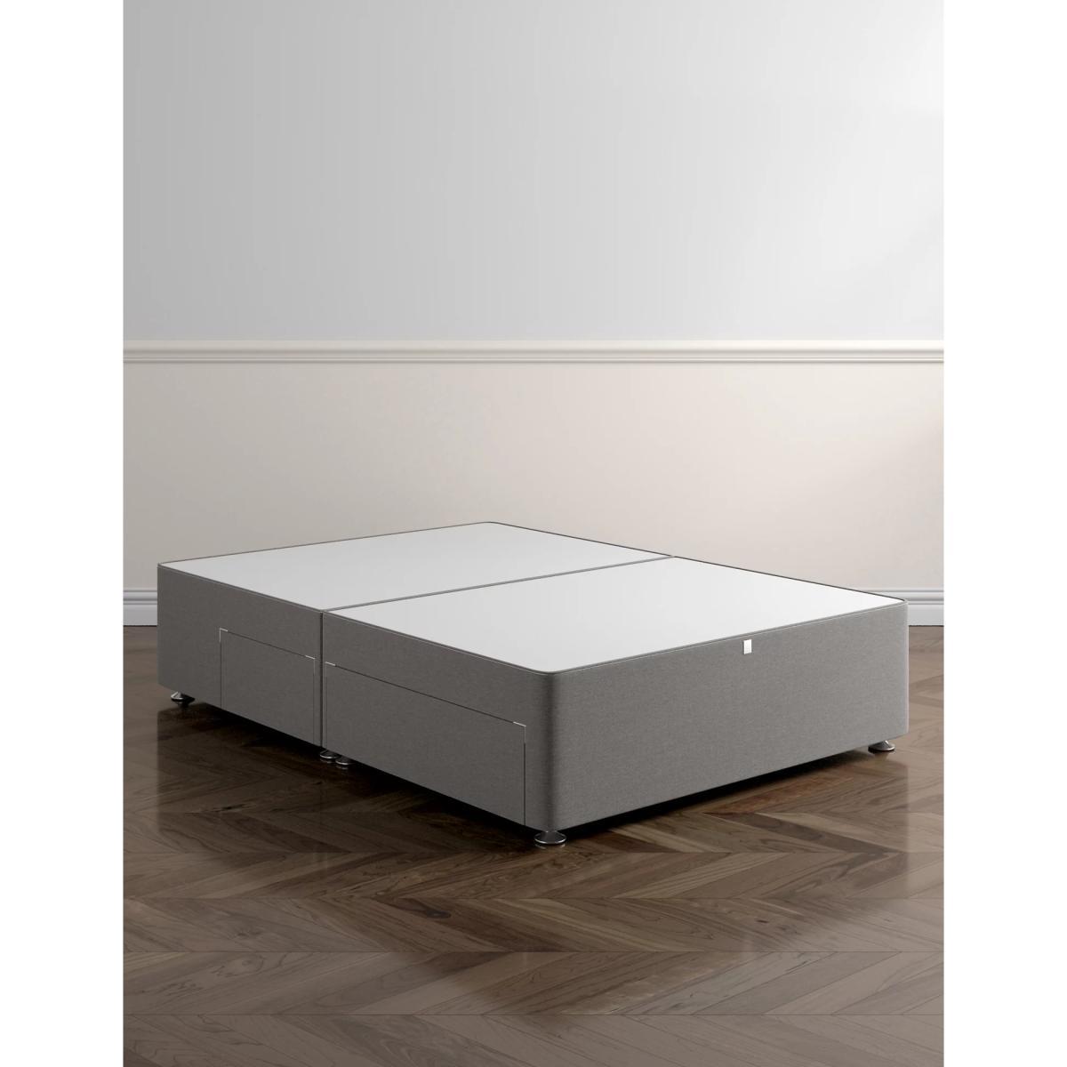 M&S Classic Firm Top 2+2 Drawer Divan - 6FT - Light Grey Mix, Light Grey Mix,Charcoal Mix,Light Duck Egg – image 2