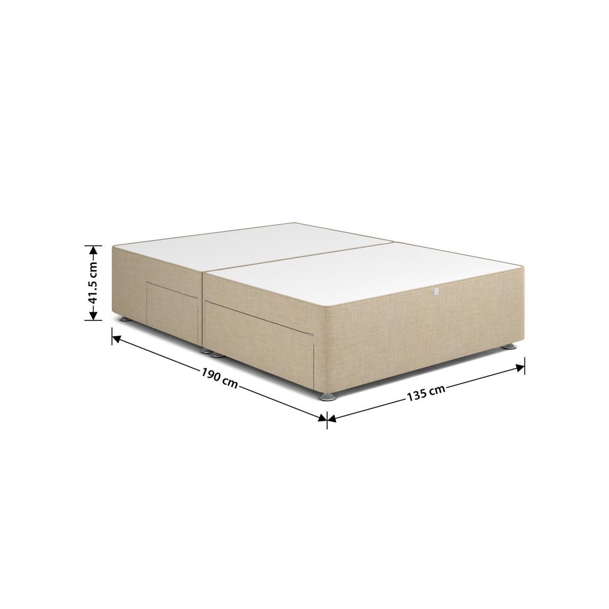 M&S Classic Firm Top 2+2 Drawer Divan - 6FT - Light Grey Mix, Light Grey Mix,Charcoal Mix,Light Duck Egg – image 6