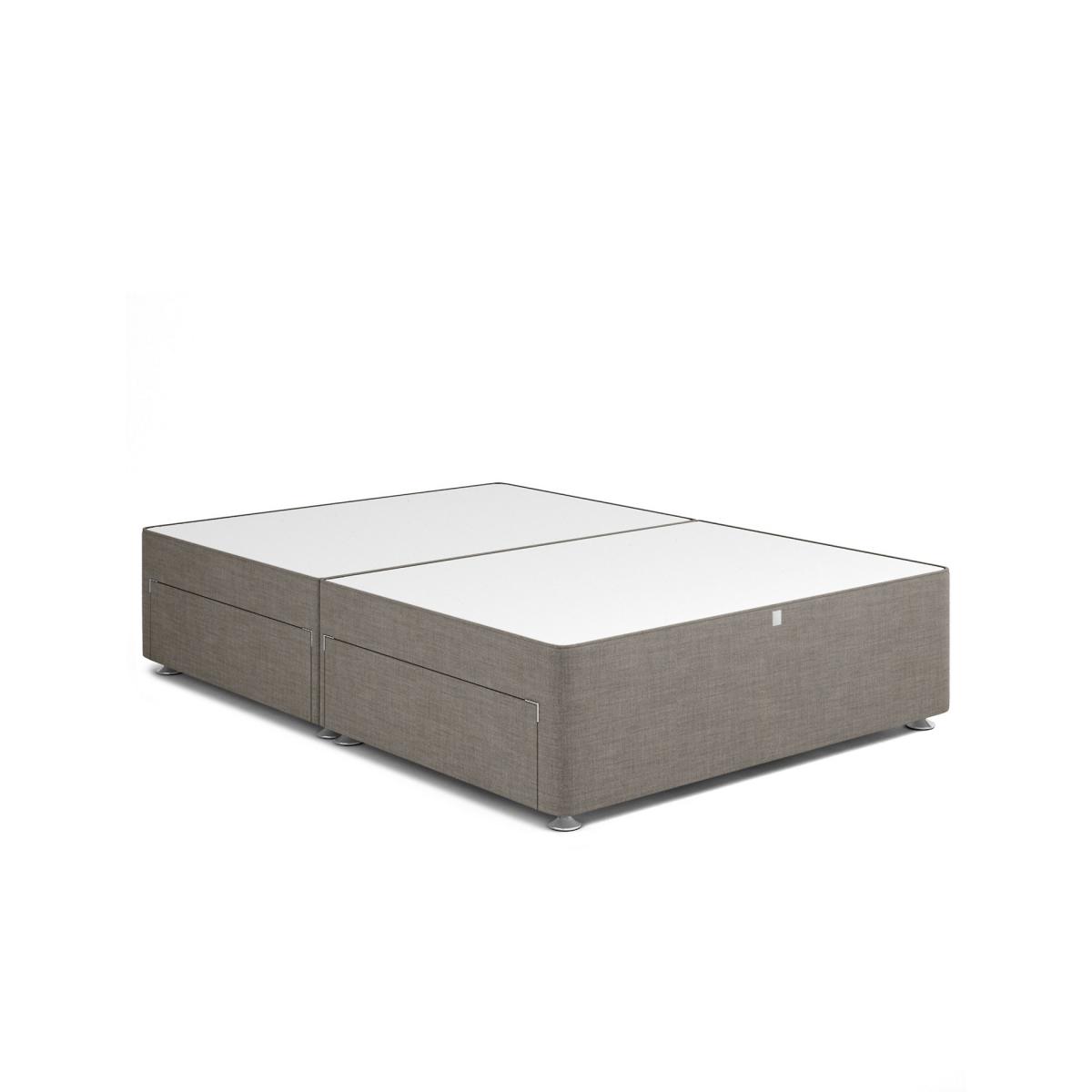 M&S Classic firm top 4 drawer divan - 4FT6 - Mink, Mink,Oatmeal,Charcoal,Grey,Silver – image 2