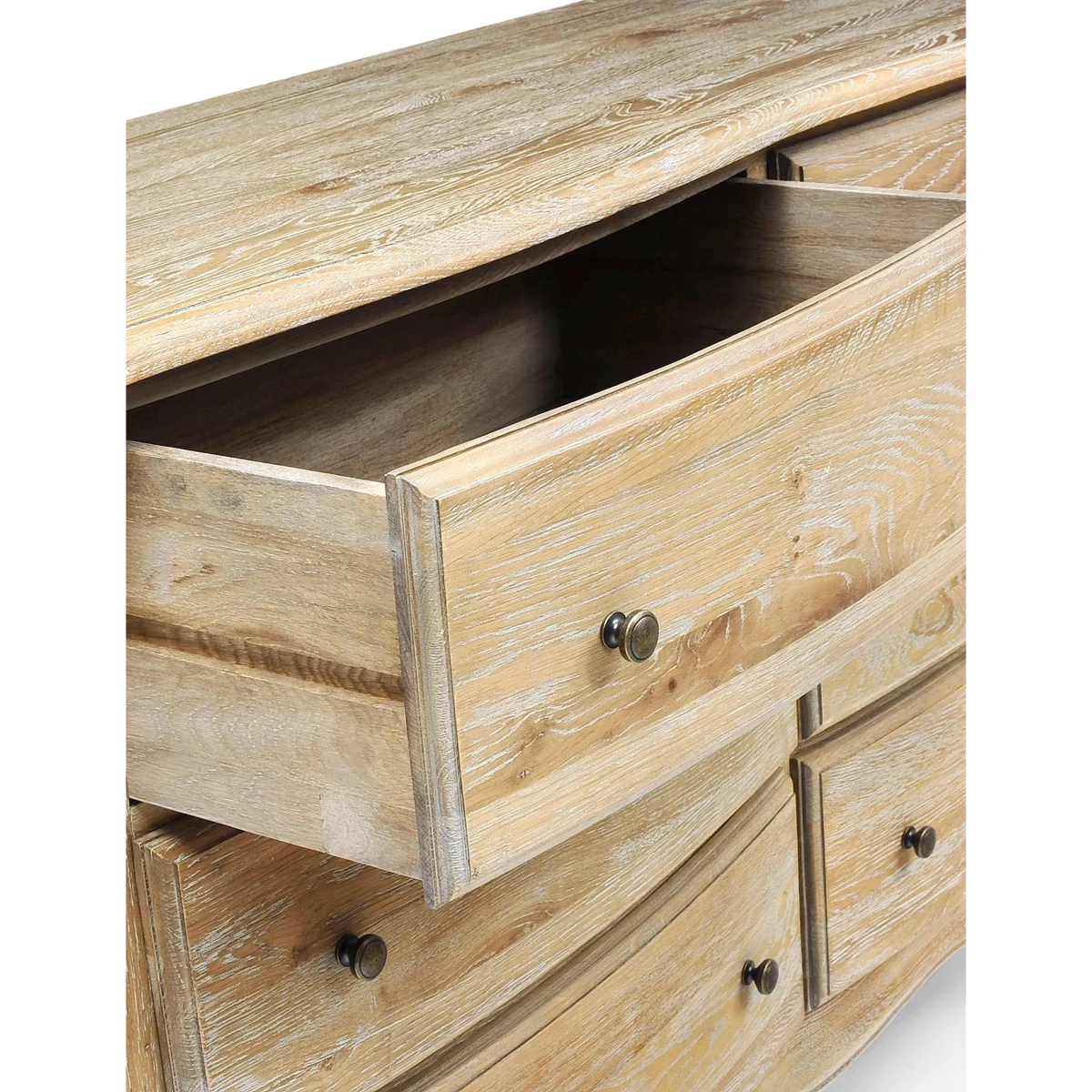 Cotswold Company Camille Wide 6 Drawer Chest Natural – image 5