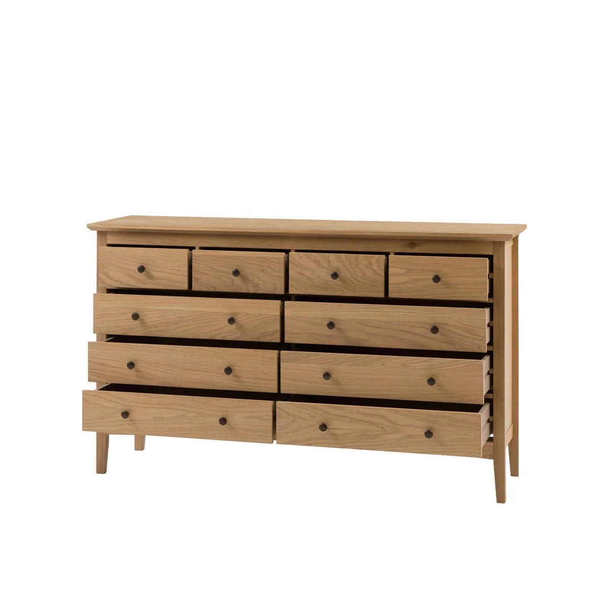 Gallery Direct Rye 10 Drawer Chest Natural – image 4