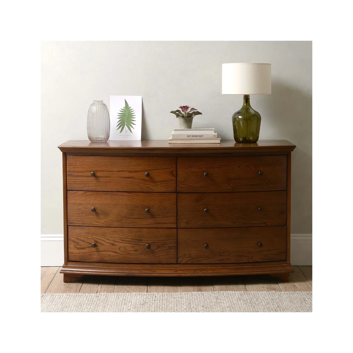 Cotswold Company Winchcombe 6 Drawer Chest Dark Brown – image 4