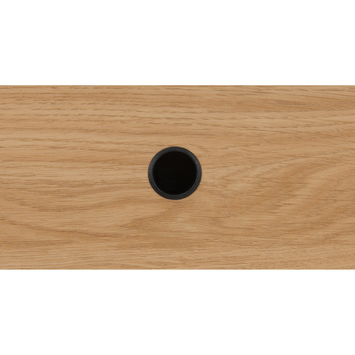 MADE Essentials Tyas Chest of Drawers, White and Oak Effect – image 4