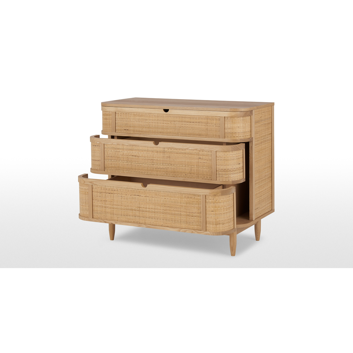 Liana Chest of Drawers, Ash & Rattan – image 5