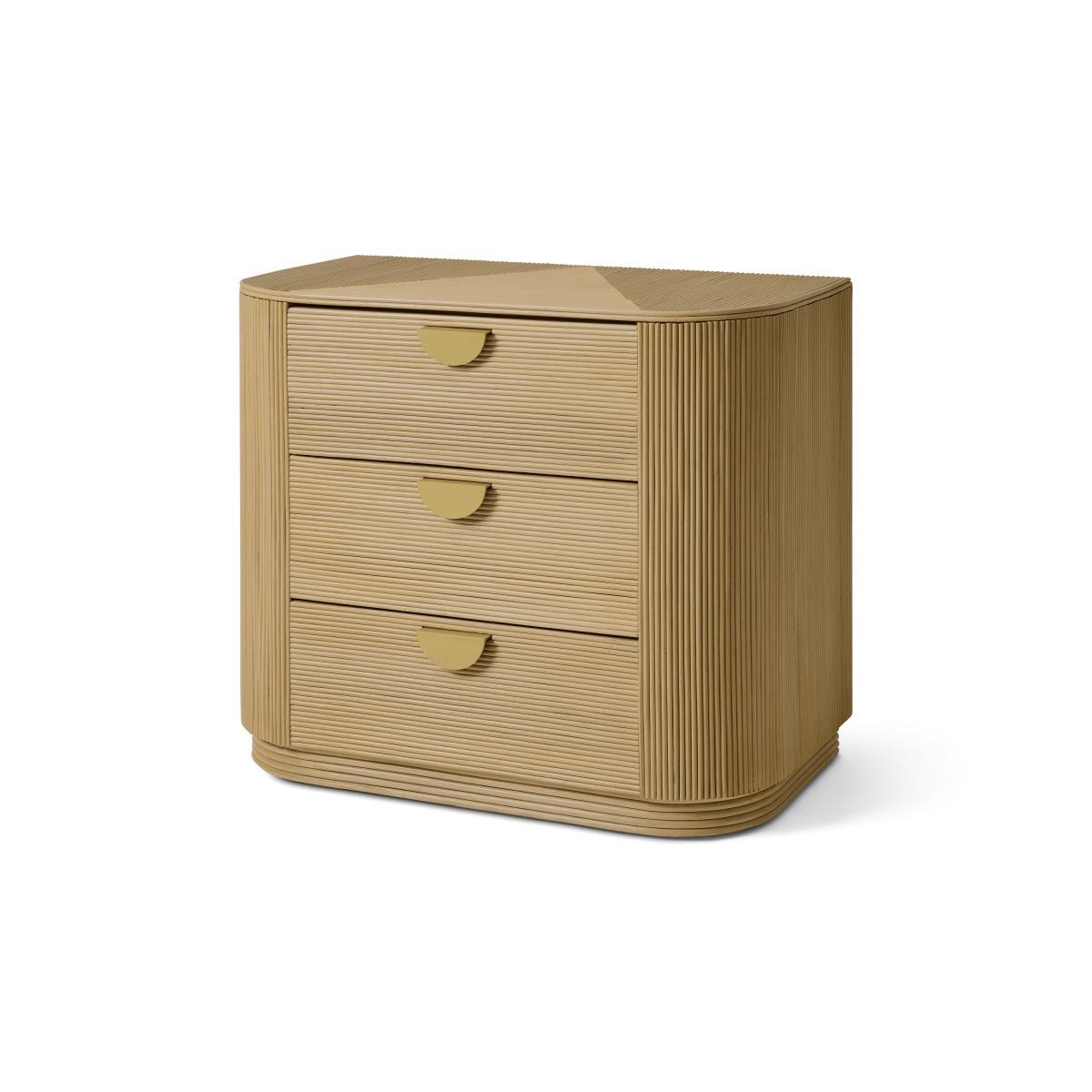 Azrou Chest of Drawers, Natural Cane – image 3