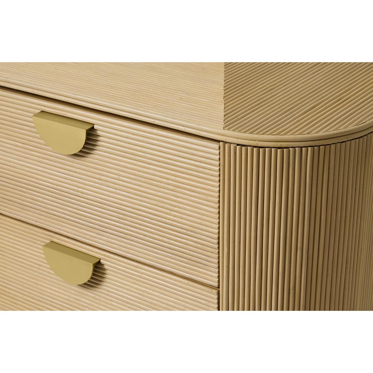 Azrou Chest of Drawers, Natural Cane – image 6