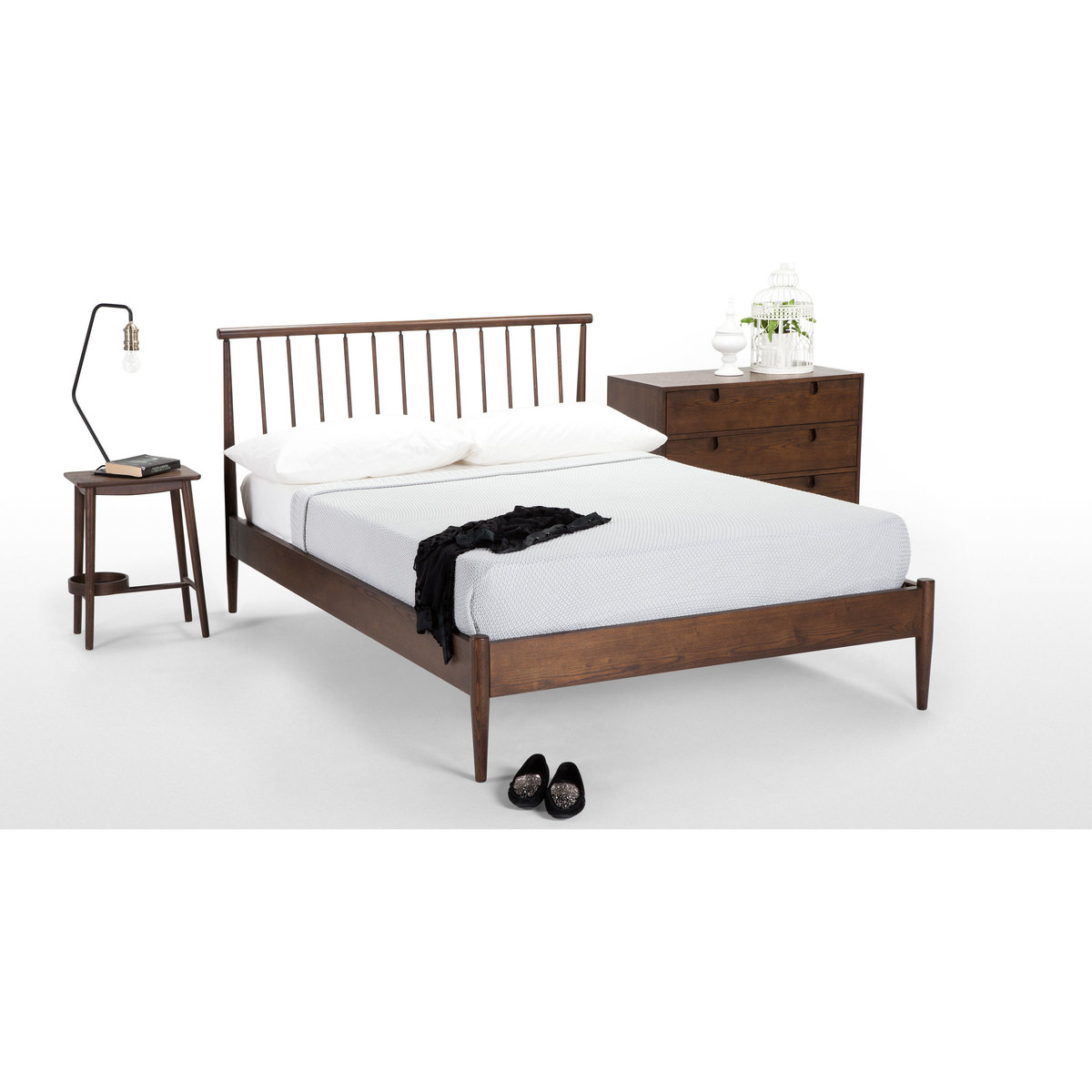 Penn Compact Chest of Drawers, Dark Stain Ash – image 2