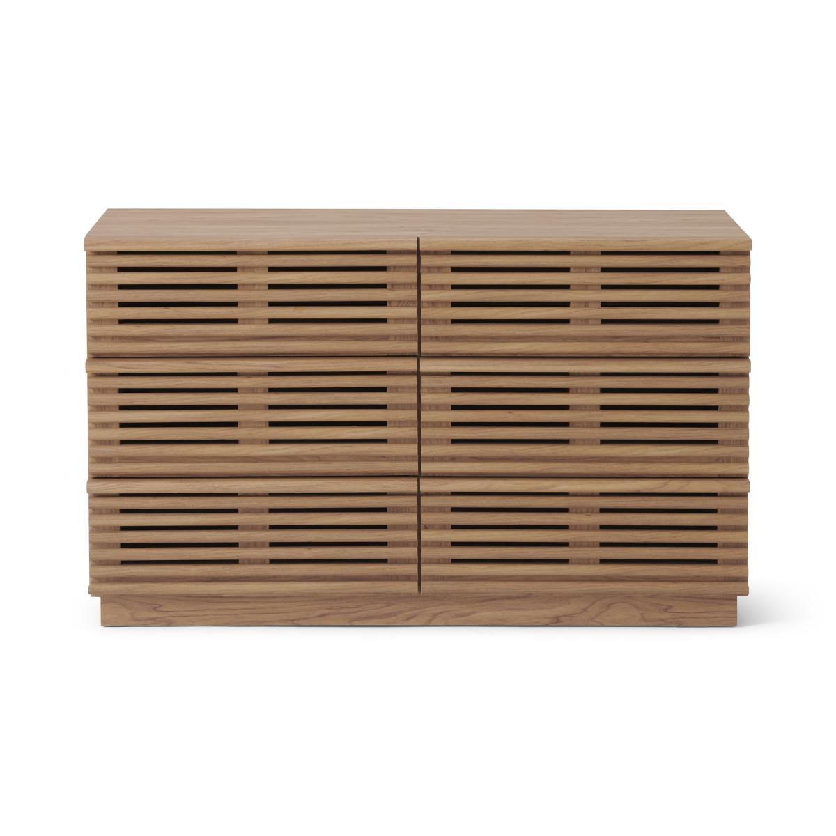 Tulma Wide Chest of Drawers, Oak Effect – image 2