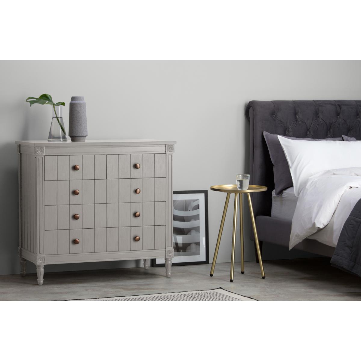 Bourbon Vintage Chest Of Drawers, Grey – image 4