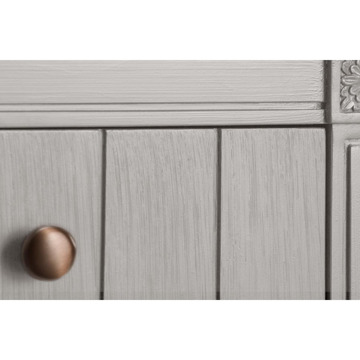 Bourbon Vintage Chest Of Drawers, Grey – image 9