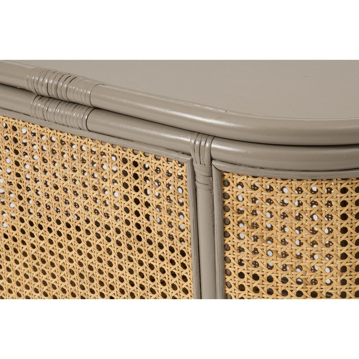 Lumera Storage Trunk, Taupe Rattan – image 7