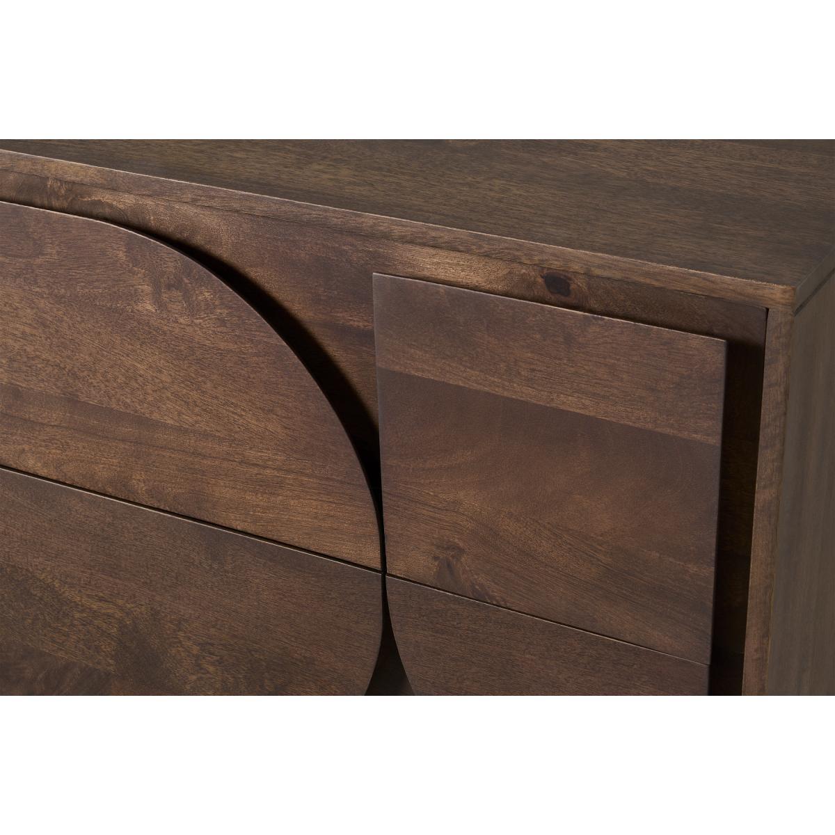 Keala Wide Chest of Drawers, Mango Wood – image 6