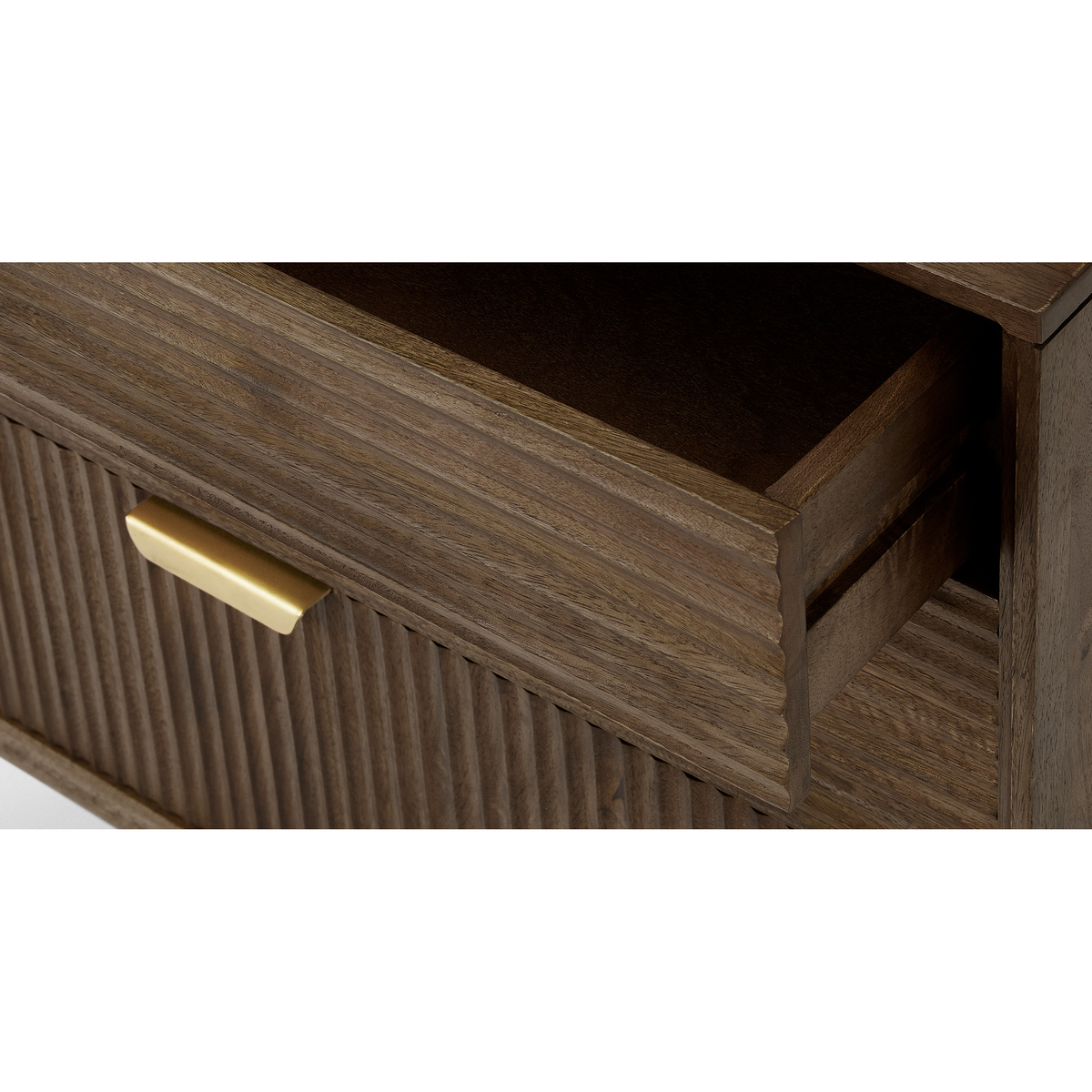 Haines Chest of Drawers, Mango Wood & Brass – image 6