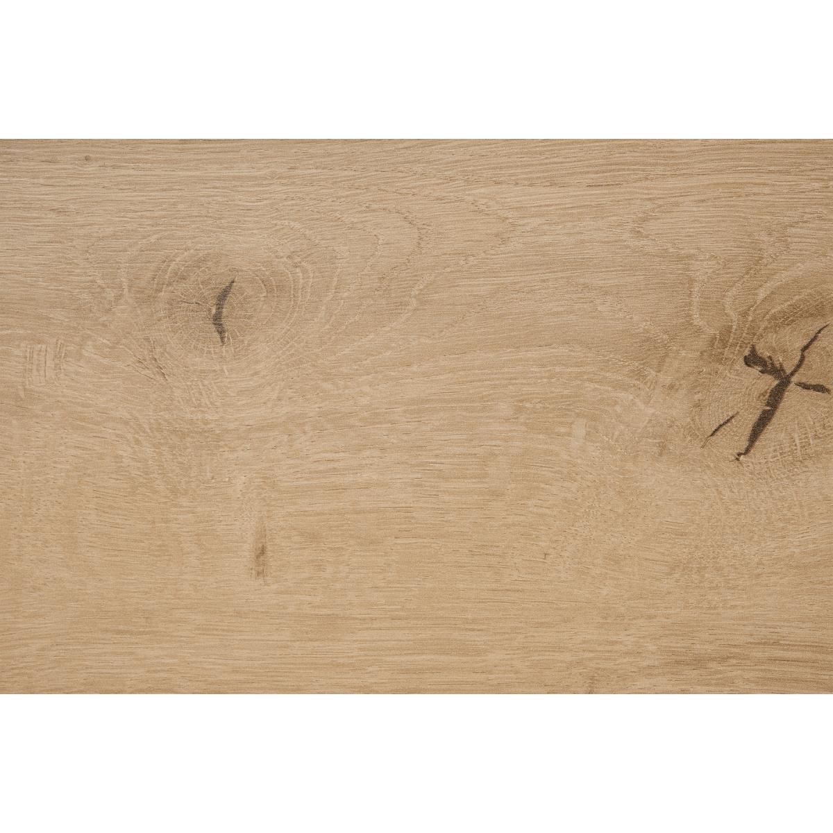 Damien Tall Chest of Drawers, Oak Effect & Black – image 8