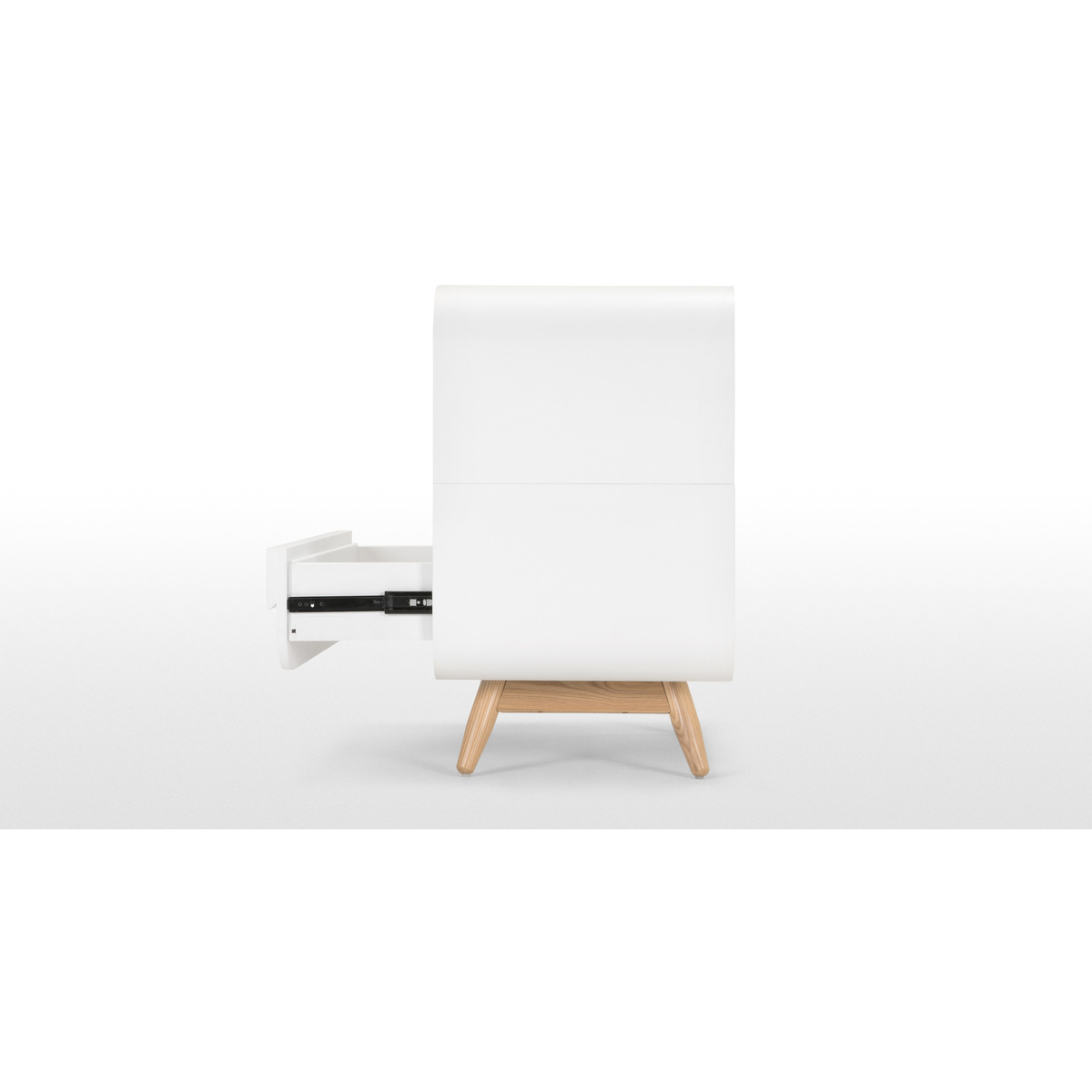 Esme Chest of Drawers, White and Ash – image 7