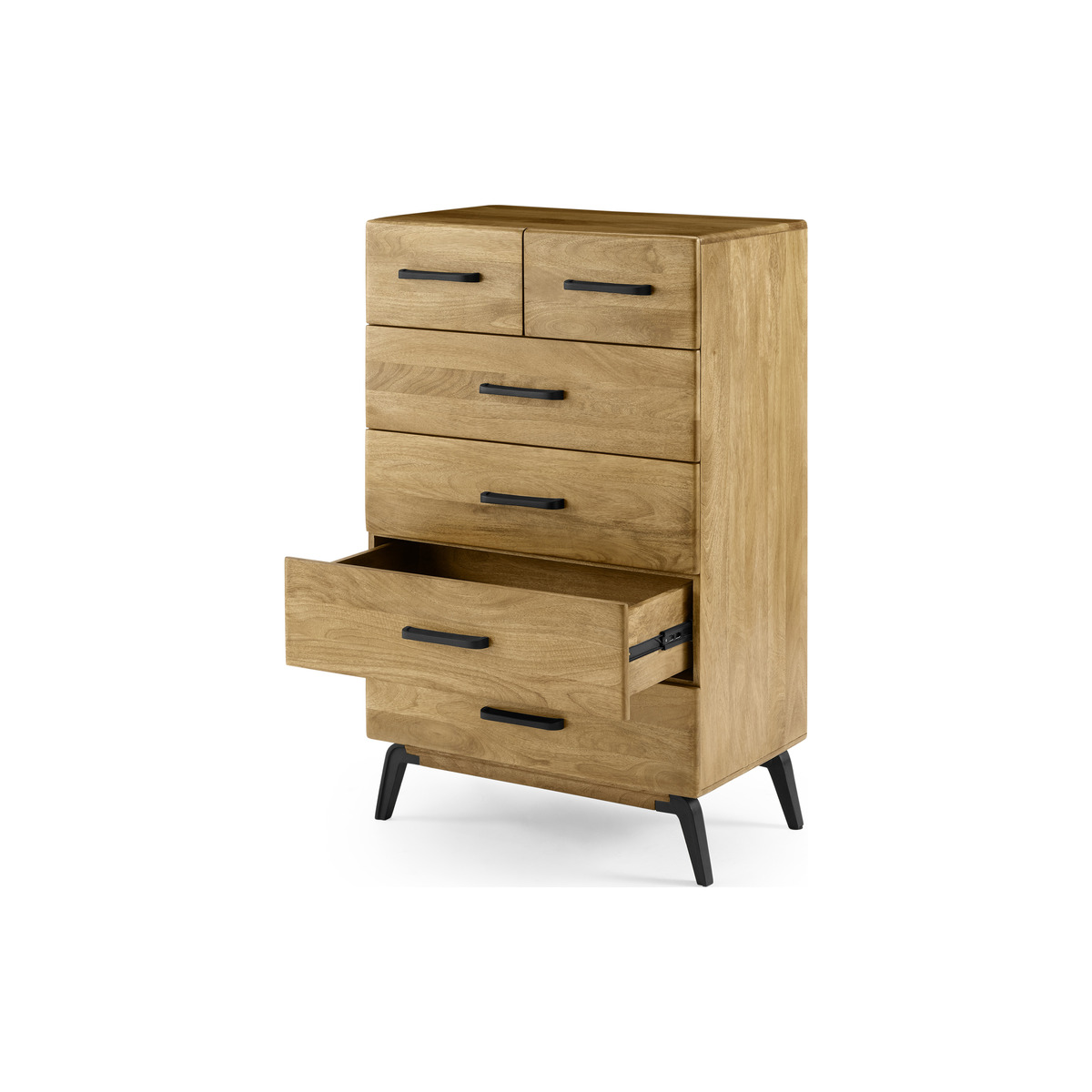 Lucien Tall Chest Of Drawers, Light Mango Wood – image 7