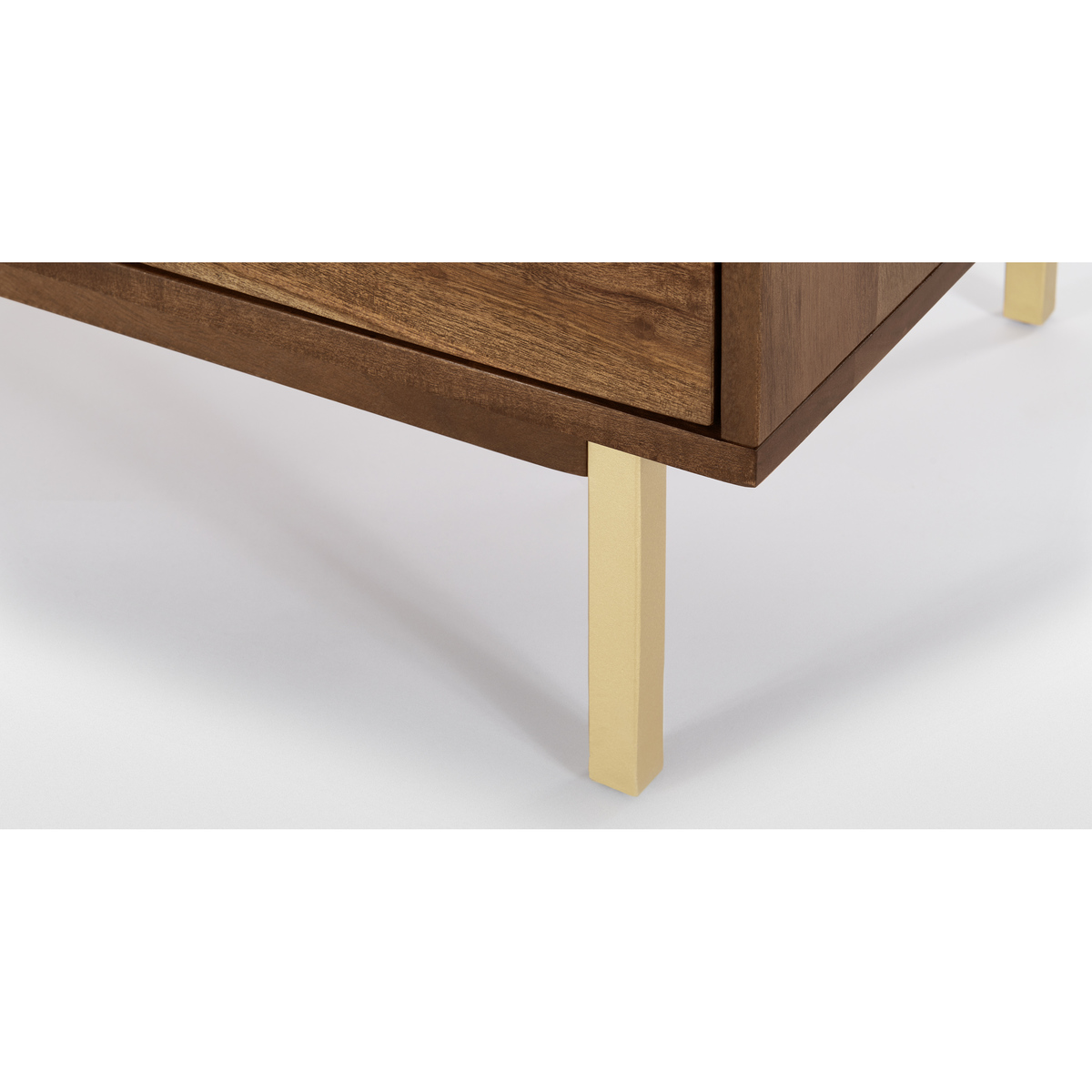 Tayma Chest of Drawers, Acacia Wood & Brass – image 6