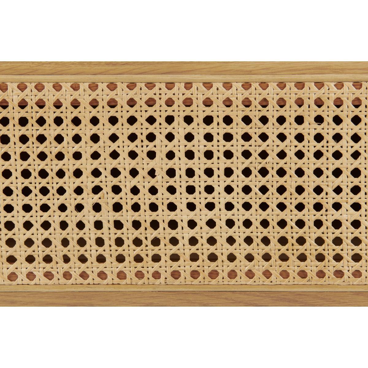 Ankhara Chest of Drawers, Rattan & Oak – image 7