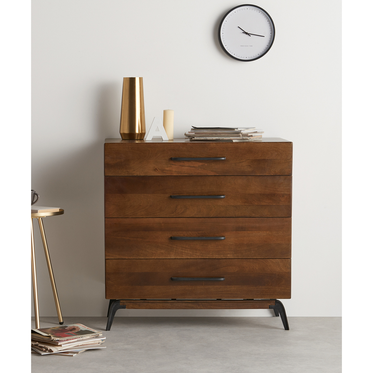 Lucien Chest of Drawers, Dark Mango Wood – image 5