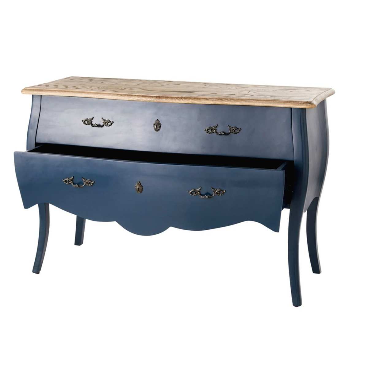 Midnight Blue 2-Drawer Chest Haute couture – image 4