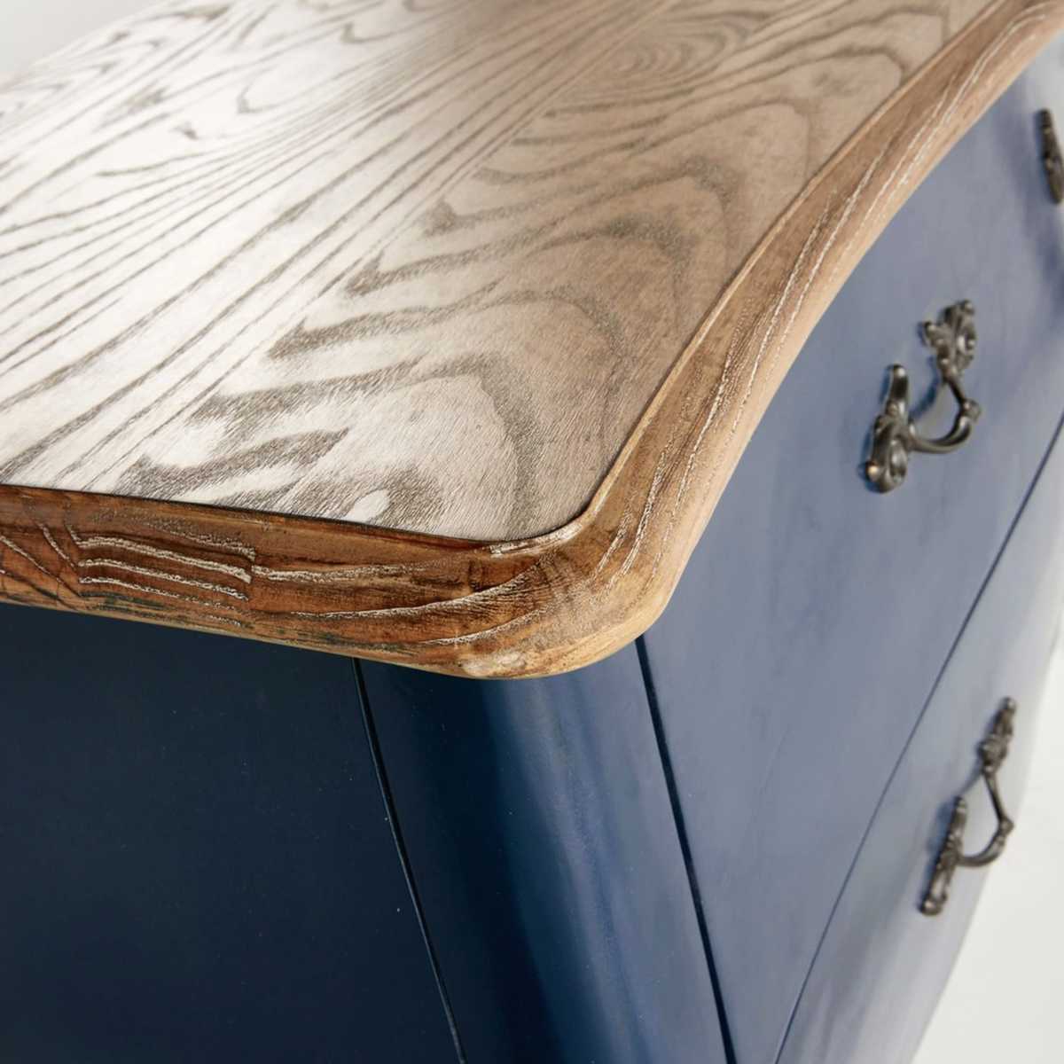 Midnight Blue 2-Drawer Chest Haute couture – image 7