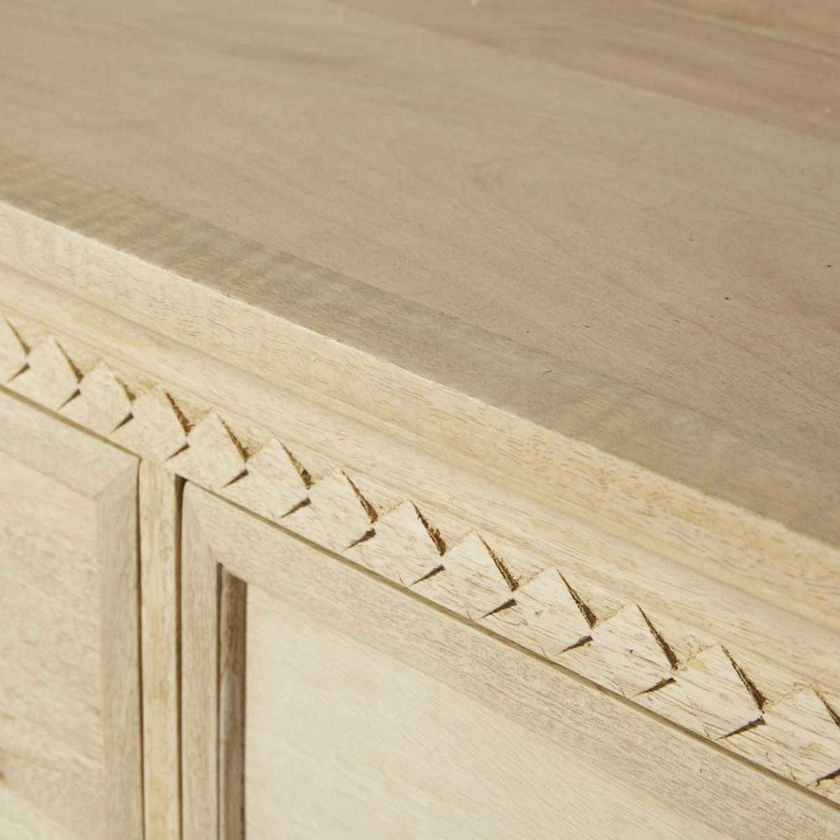 Solid Mango Wood 4-Drawer Chest of Drawers Cherokees – image 5