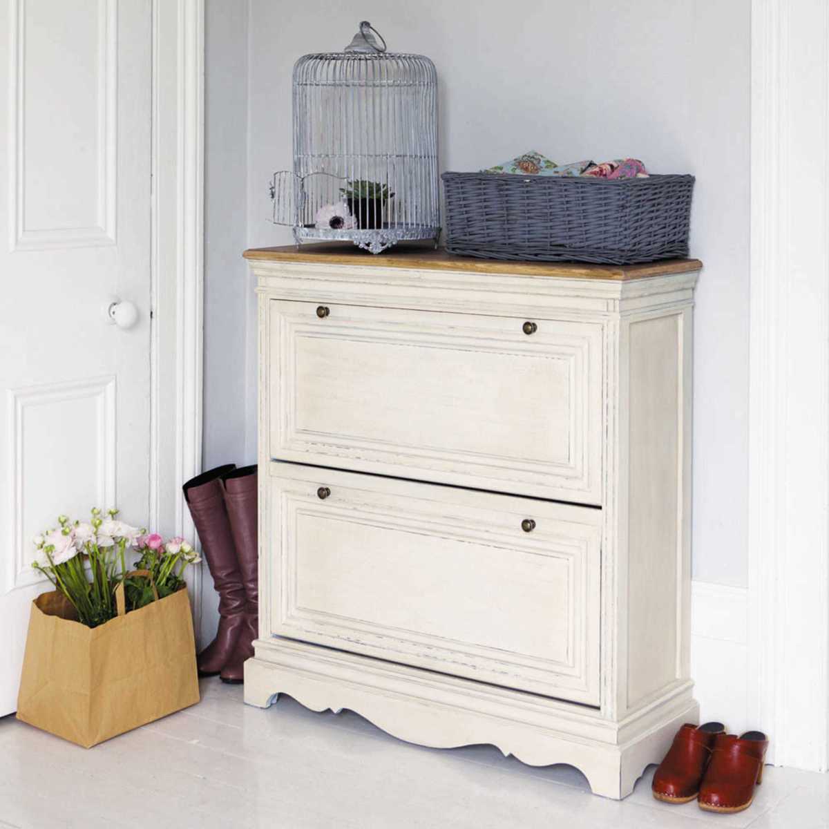 Shoe Cabinet in Cream Léontine – image 5