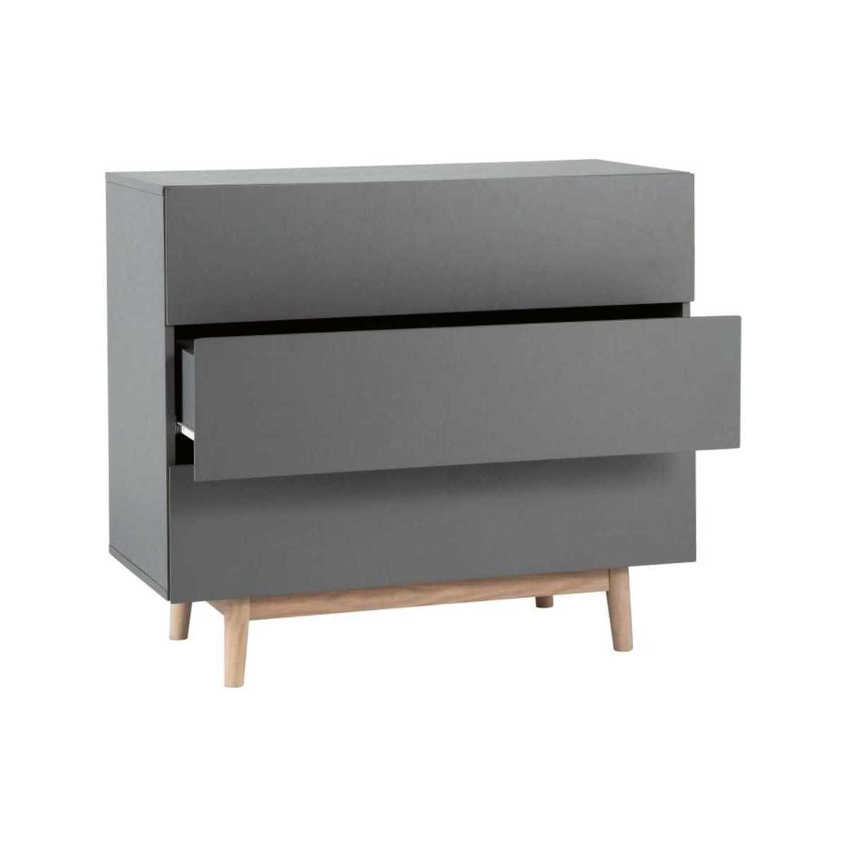 Vintage Chest of Drawers in Grey Artic – image 2