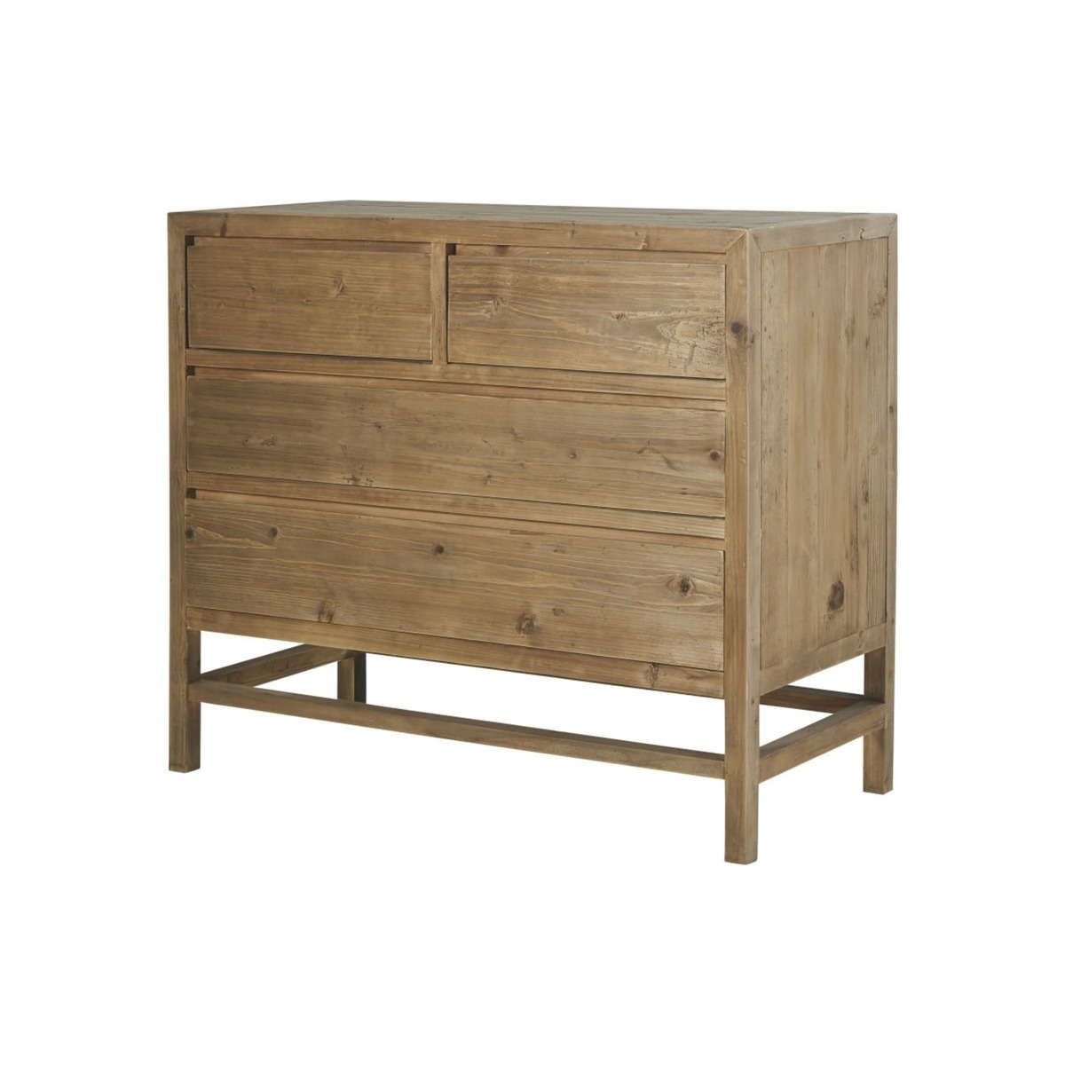 Recycled Pine 4-Drawer Chest of Drawers Cappadoce – image 2