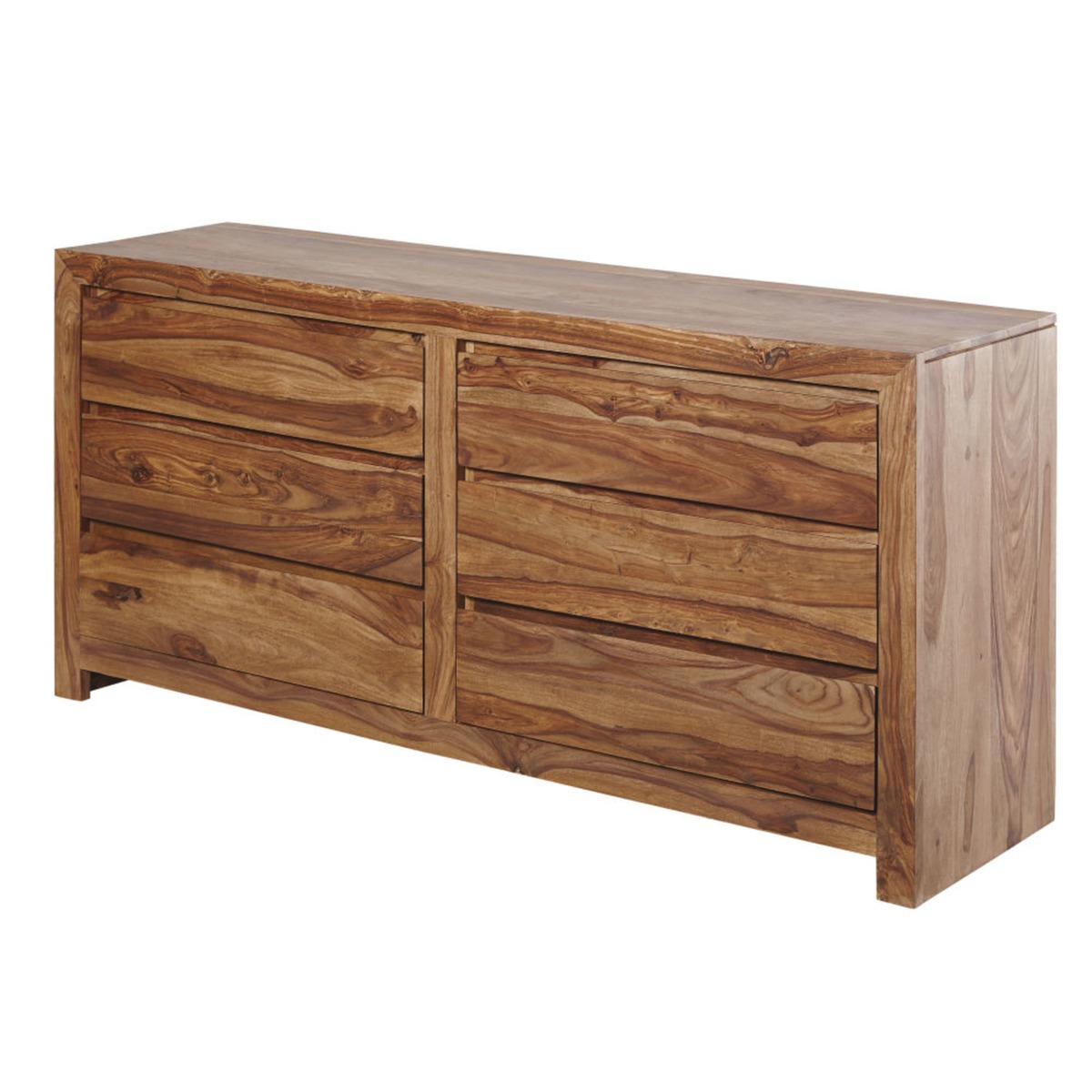 Solid Rosewood 6-Drawer Chest Stockholm – image 2