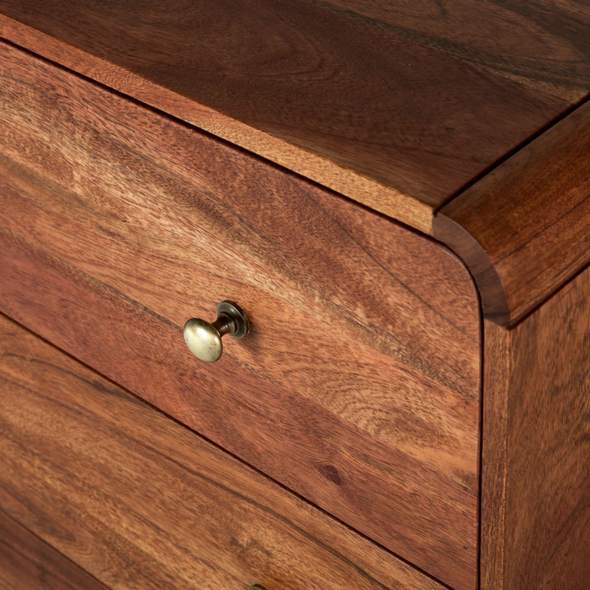 3-drawer solid acacia chest of drawers Tony – image 3