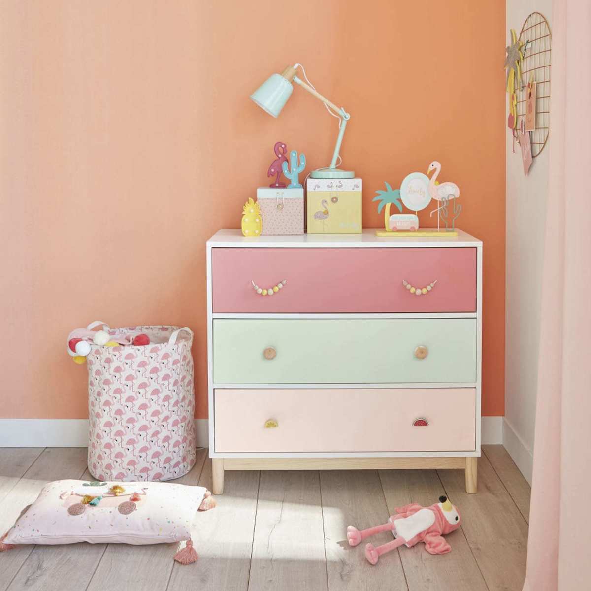 Children's Chest of 3 Drawers Tropicool – image 8