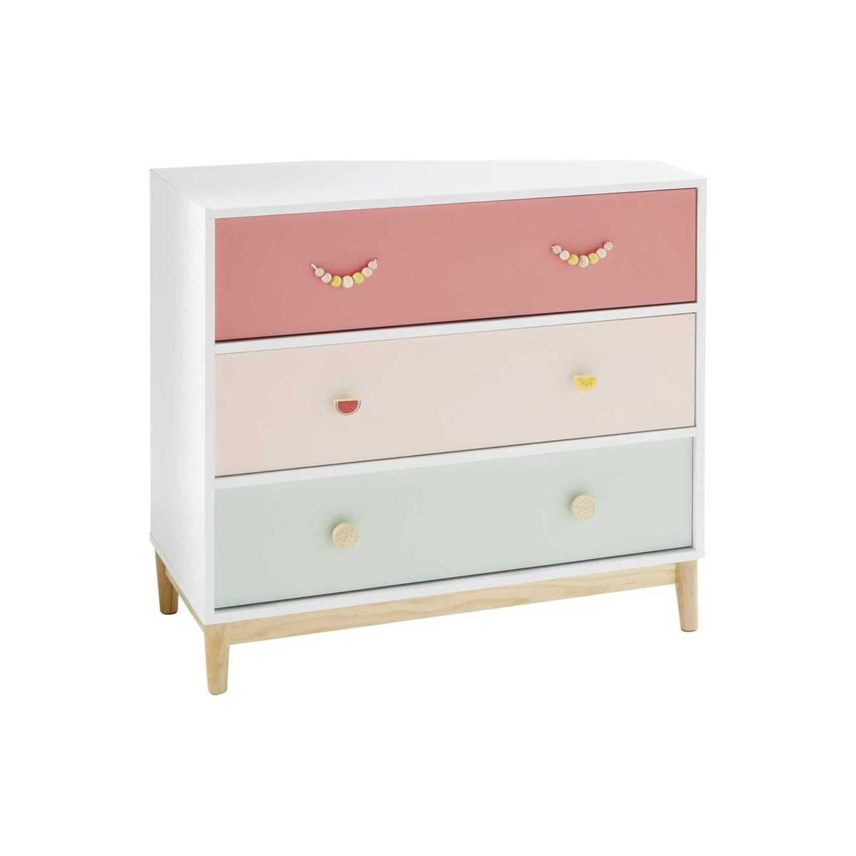 Children's Chest of 3 Drawers Tropicool – image 2