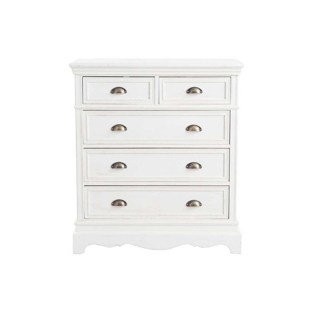 5-Drawer Chest in White Joséphine – image 1