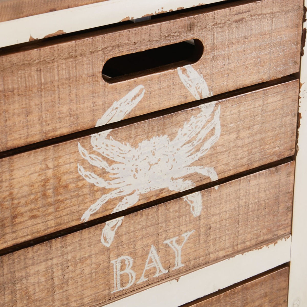 Fir 3-Drawer Storage Cabinet – image 4