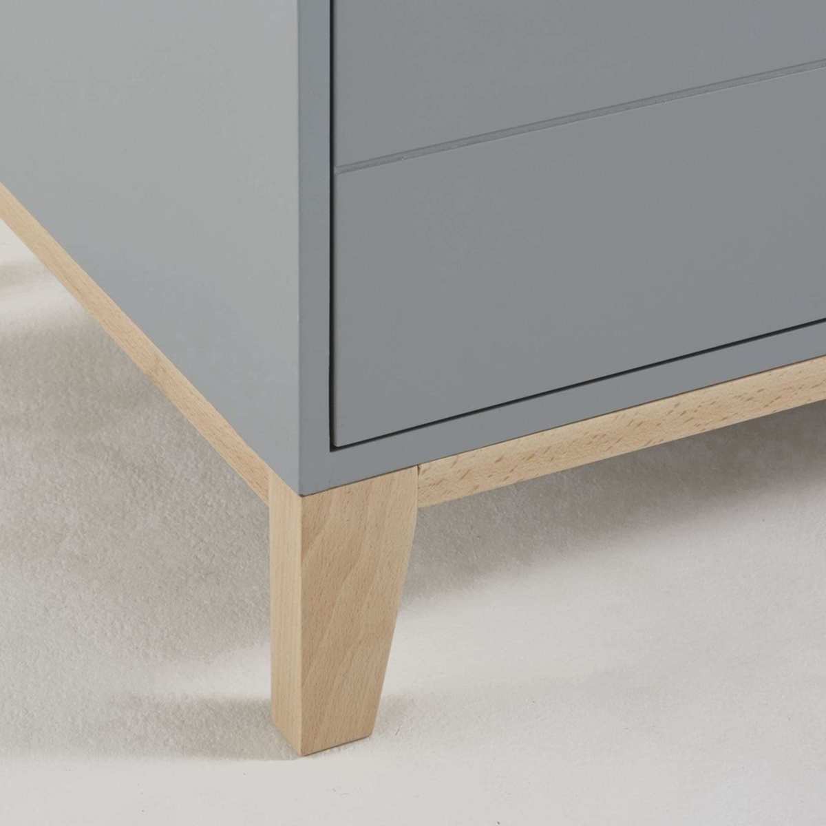 Grey-Blue Chest of 2 Drawers Gaspard – image 12