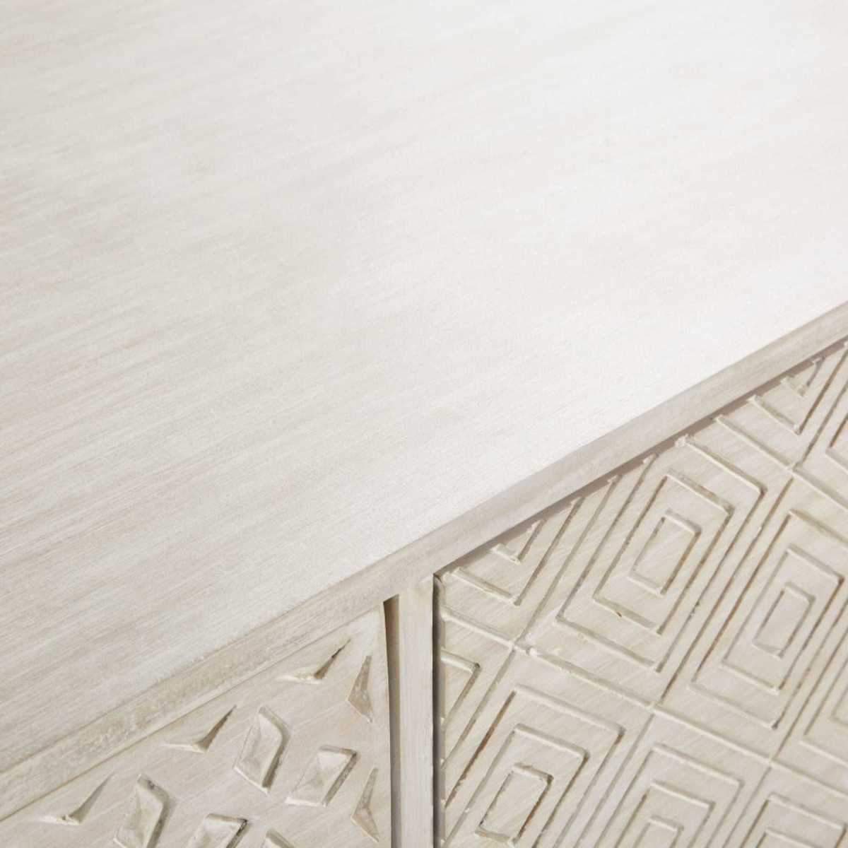 Off-White 5-Drawer 1-Door Storage Cabinet Zen Market – image 5