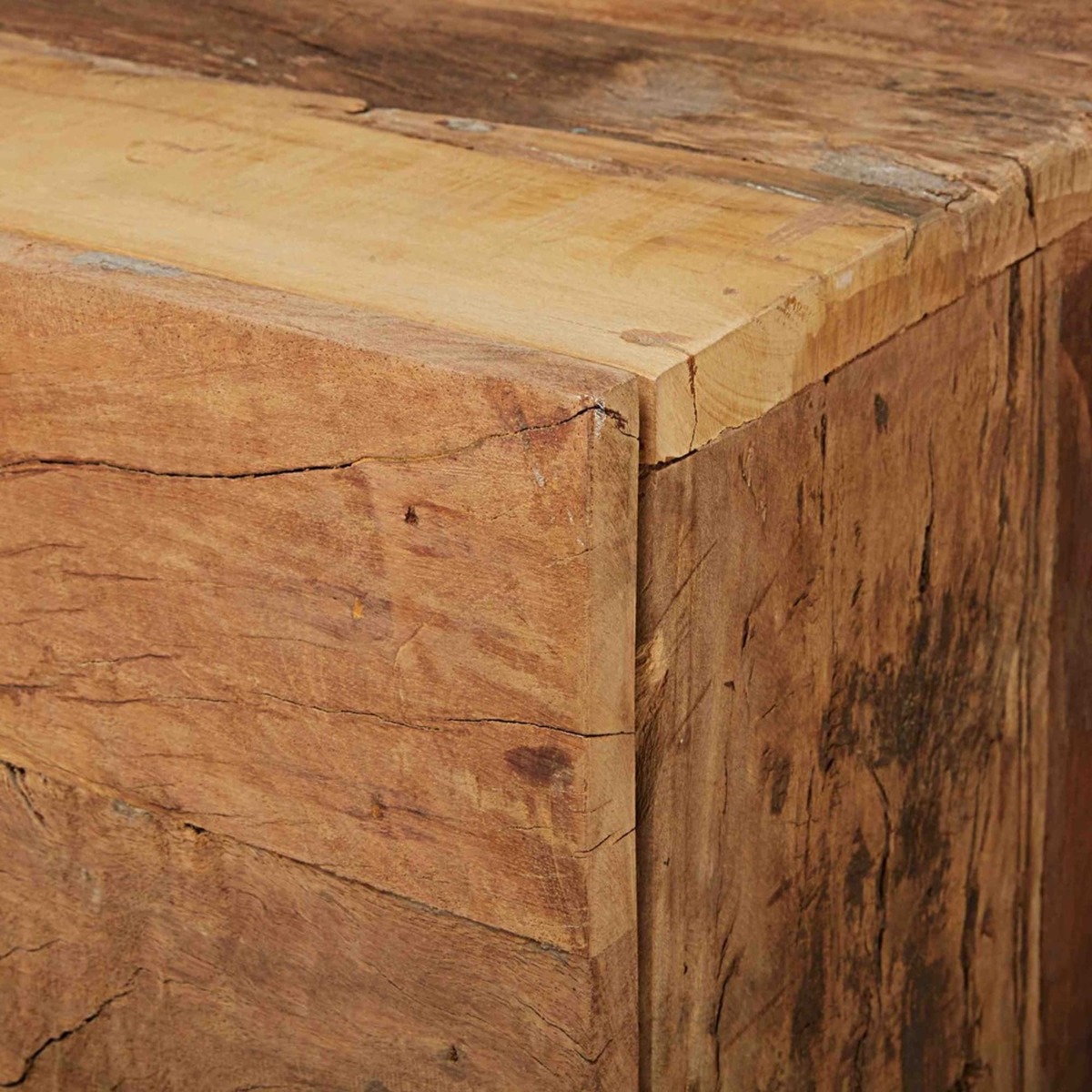 Recycled wood 6-drawer double chest Tennessee – image 5