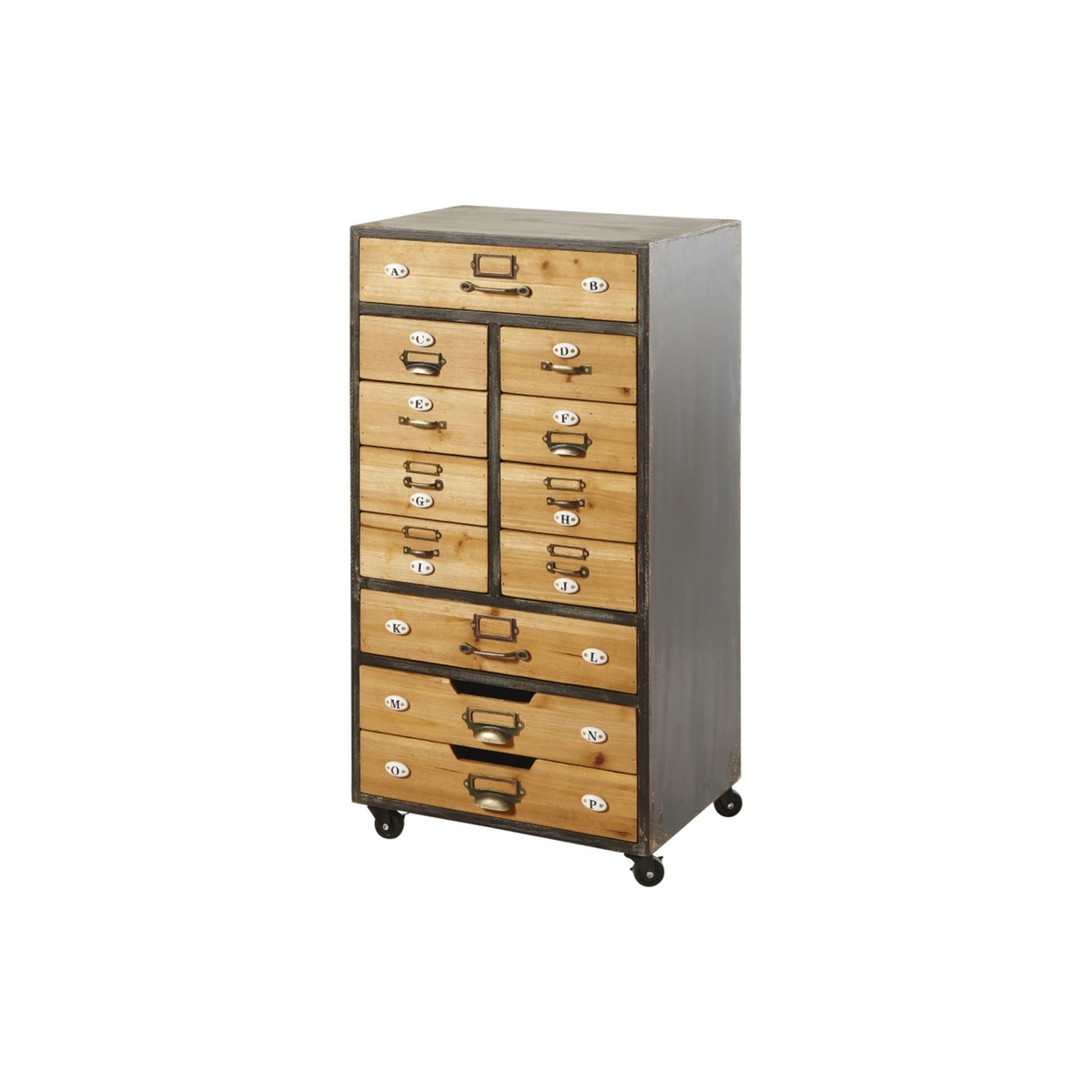 12-Drawer Storage Unit on Castors – image 2